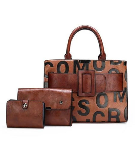 Women's Outdoor Casual Leather Handbag Messenger Bag
