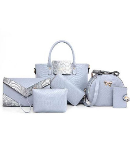 Fashion Women's Outdoor Casual Three Piece Leather Handbag Messenger Bag