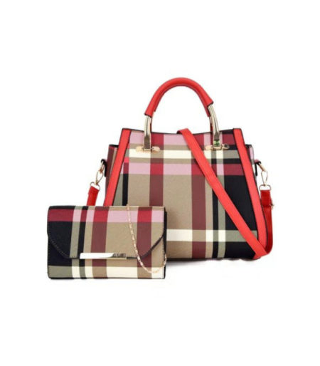 Fashion Women's Outdoor Casual Three Piece Leather Handbag Messenger Bag