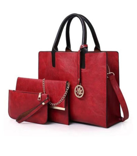Women's Outdoor Casual Leather Handbag Messenger Bag
