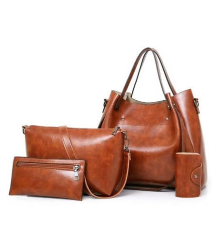 Women's Outdoor Casual Leather Handbag Messenger Bag
